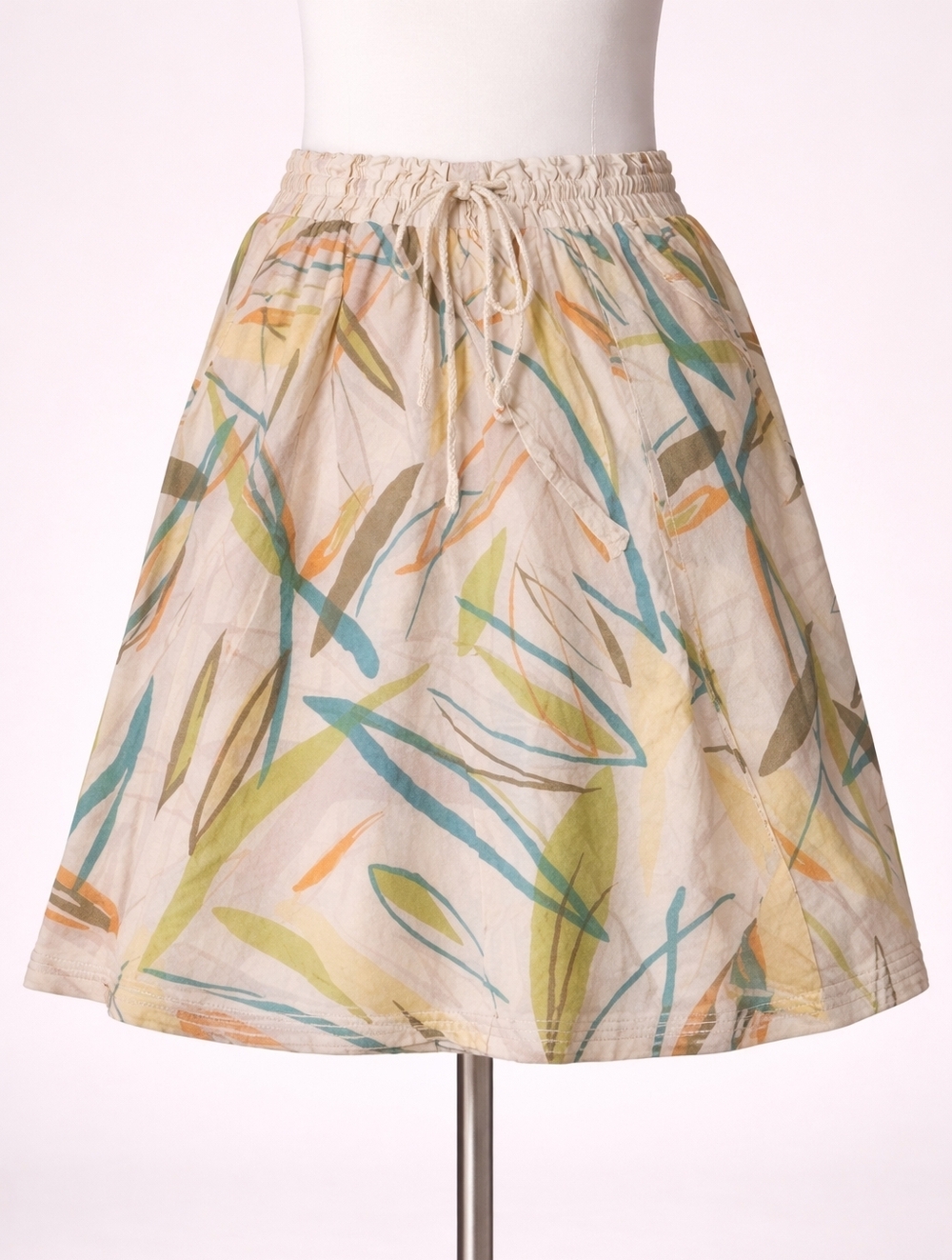CAbi Fiesta Market Multicolor A-Line Skirt Medium Flowy Cottagecore Preppy #486